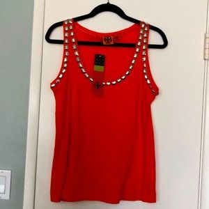 Tory Burch embellished tank